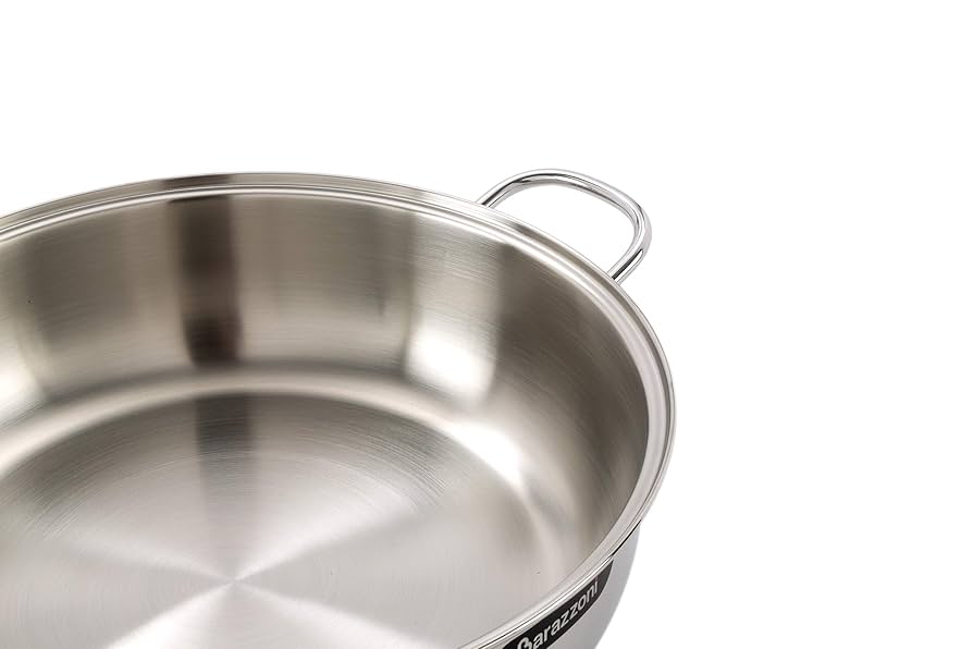 新品バラゾーニ 24cm BUTTERFLY キャセロール 5L コパー 両手鍋 Amazon｜Barazzoni(バラゾーニ) 両手鍋 コパー 5L キャセロール